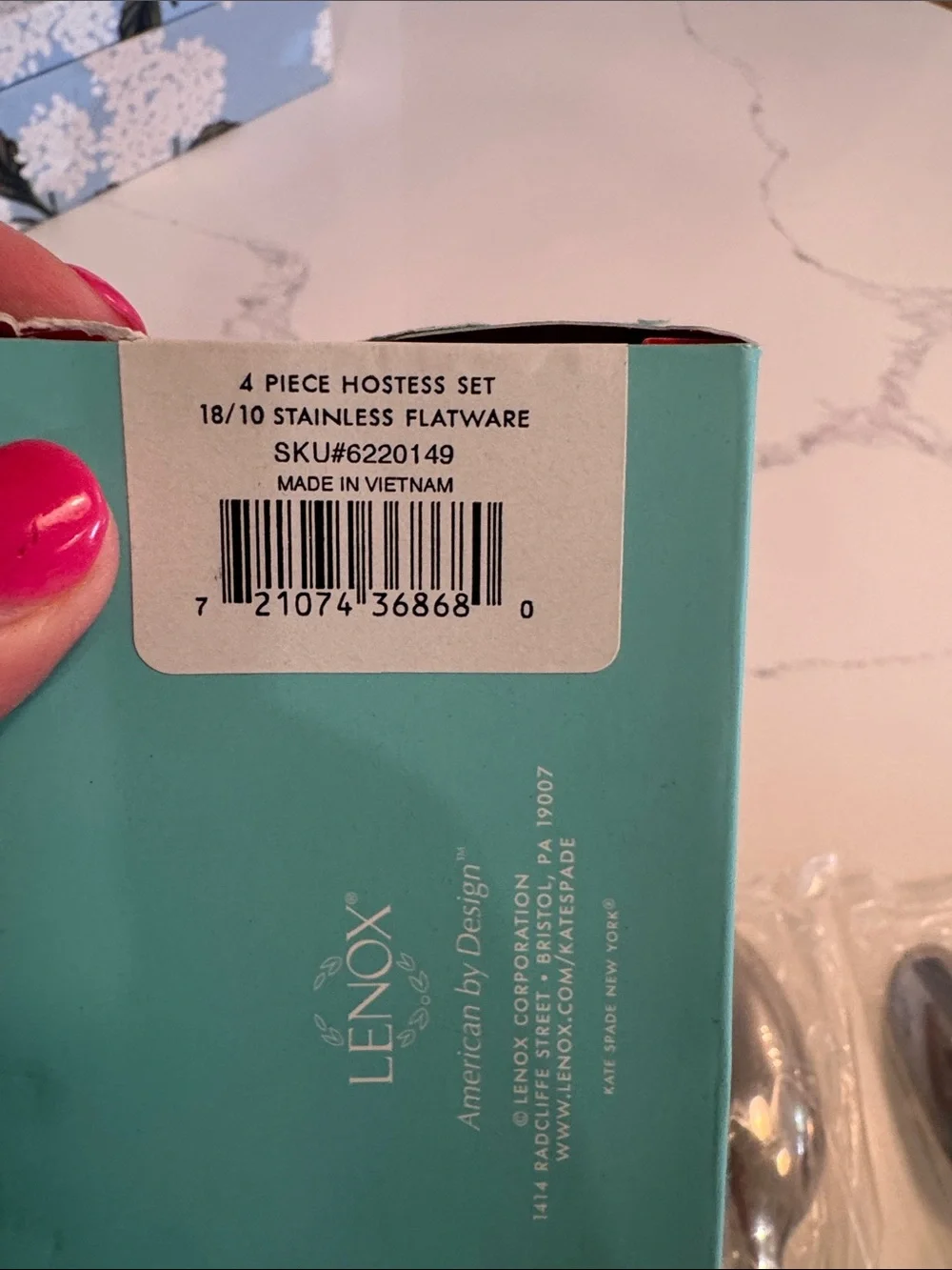 Kate Spade Lenox 4 Piece Hostess Set